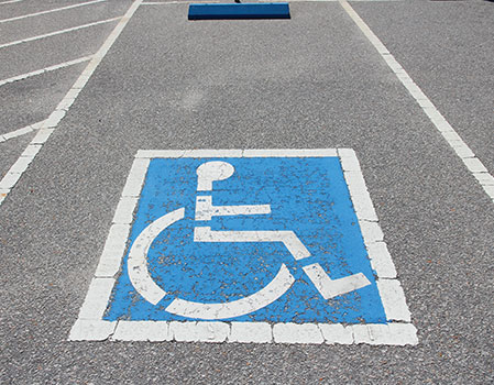 Windermere Amenities - Visitors Parking for Differently Abled